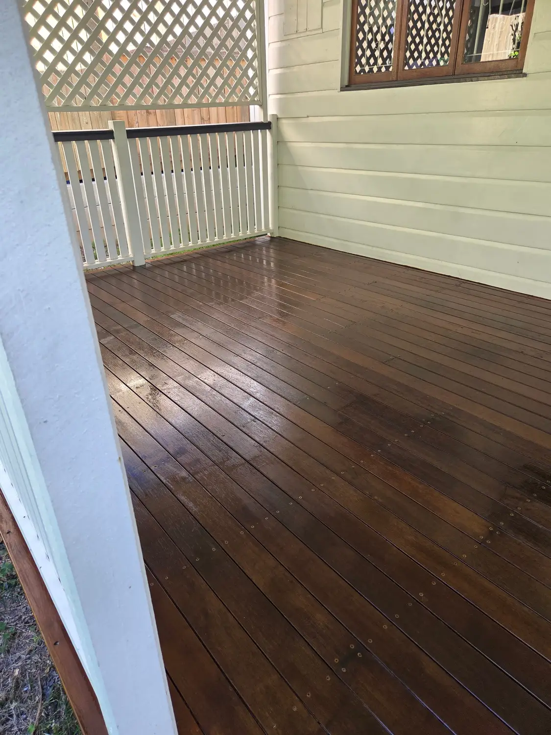 Deck rebuild after, handyman job in Brisbane by Basilisk HMS