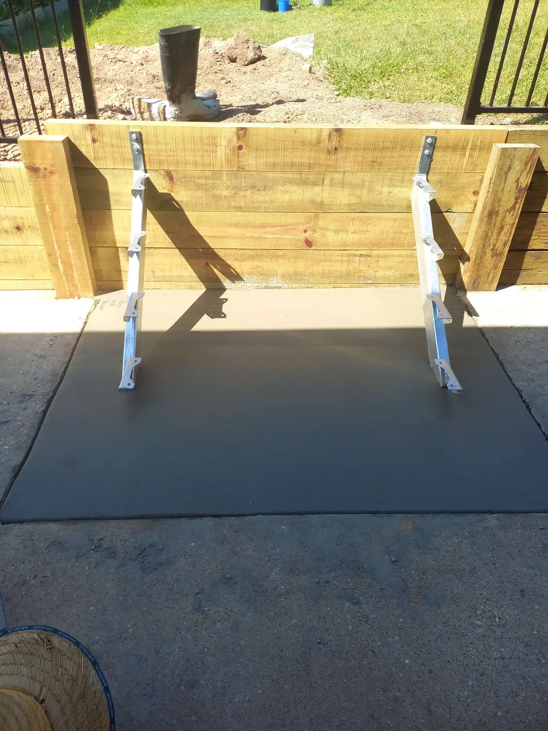 Retaining wall with stairs, handyman job in Brisbane by Basilisk HMS